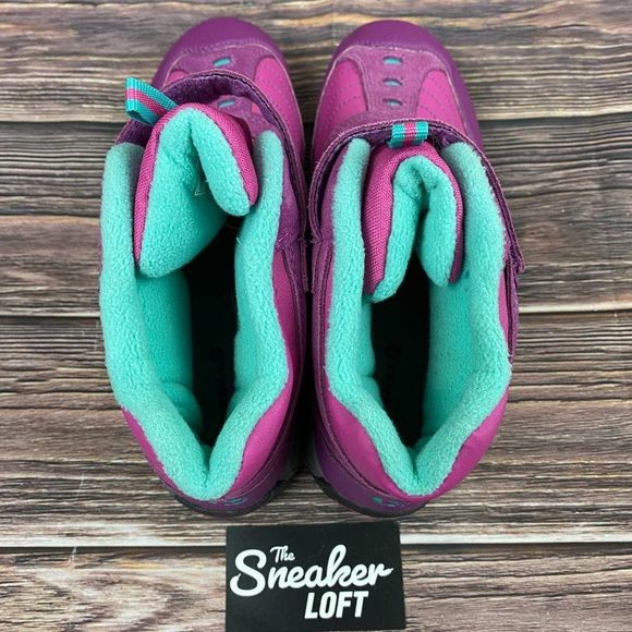 Merrell Moab Polar Mid Purple Waterproof Winter Boots Youth 7 - Picture 7 of 8